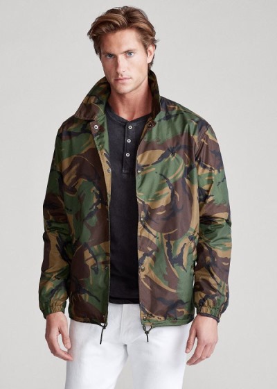 Chaquetas Polo Ralph Lauren Hombre Camuflados - Print - ULNZH1425